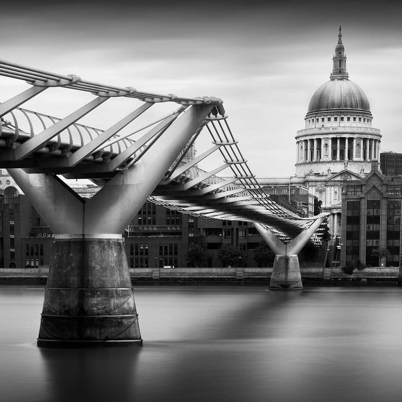 Bridge, gray, long. Landscape photograph by Asmita Kapadia, finalist in the Shoot The Frame Landscape photography award, August 2013