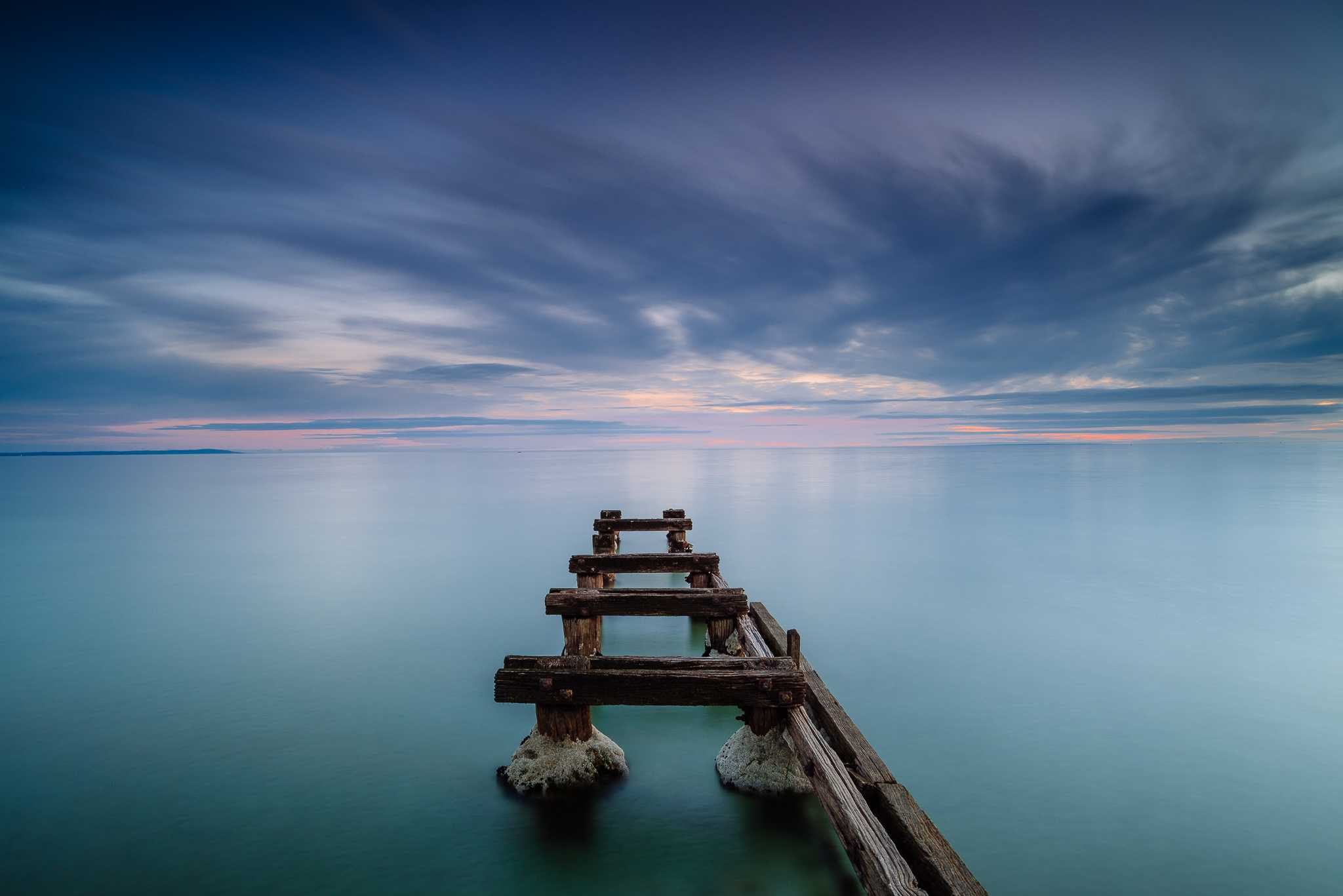 Wood, way, water, sea. Landscape photograph by Chris Smith, finalist in the Shoot The Frame Landscape photography award, November 2014