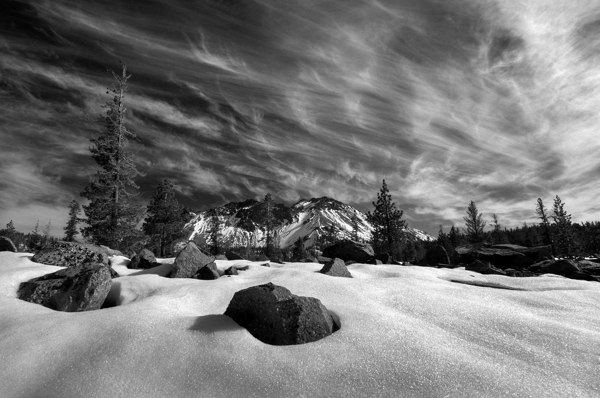 Hills, mountains, snow. Landscape photograph by Michael Keel, finalist in the Shoot The Frame Landscape photography award, January 2015