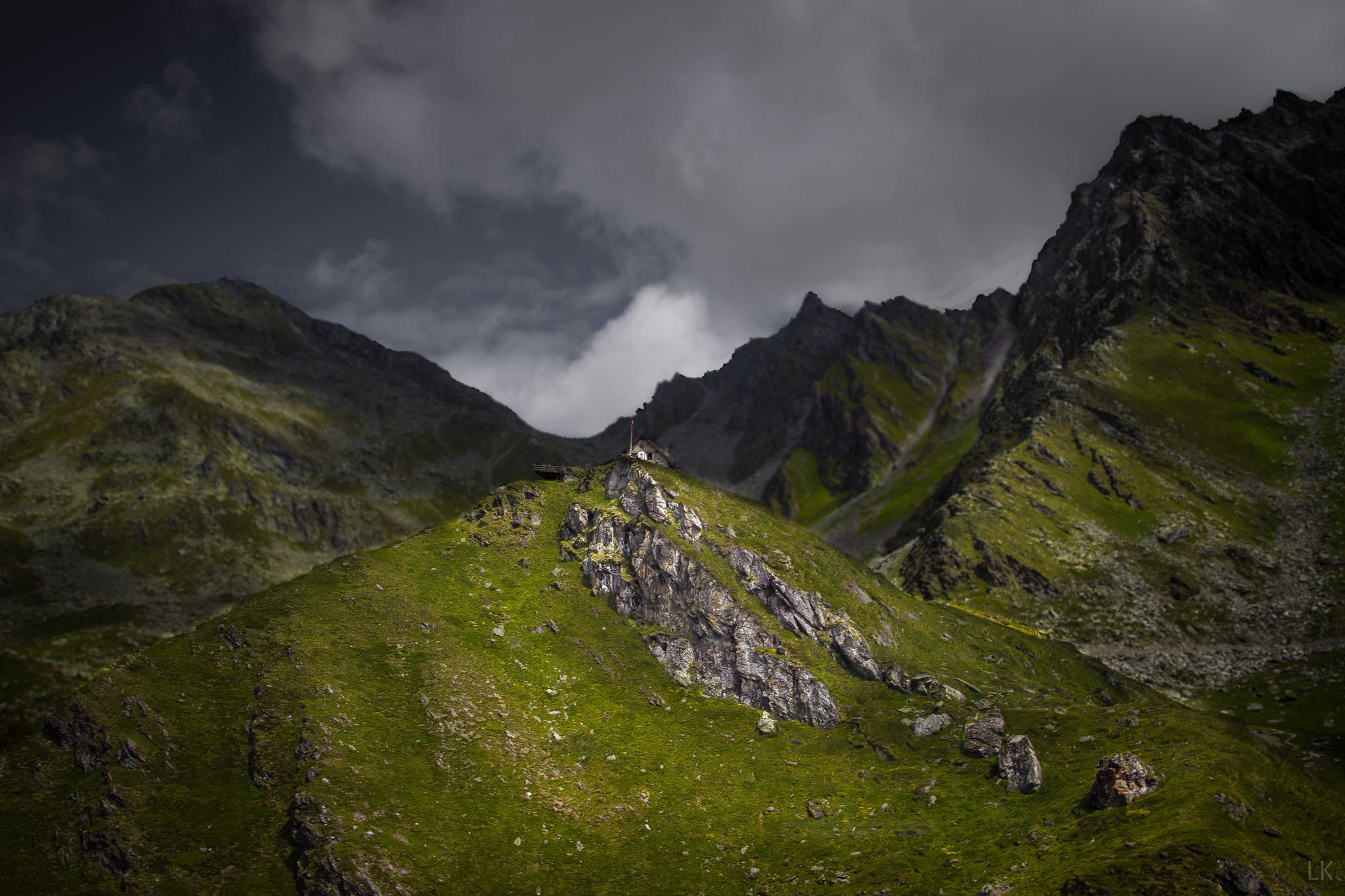 Clouds, hills, mountain, green. Landscape photograph by Lena Edstrom, finalist in the Shoot The Frame Landscape photography award, March 2016