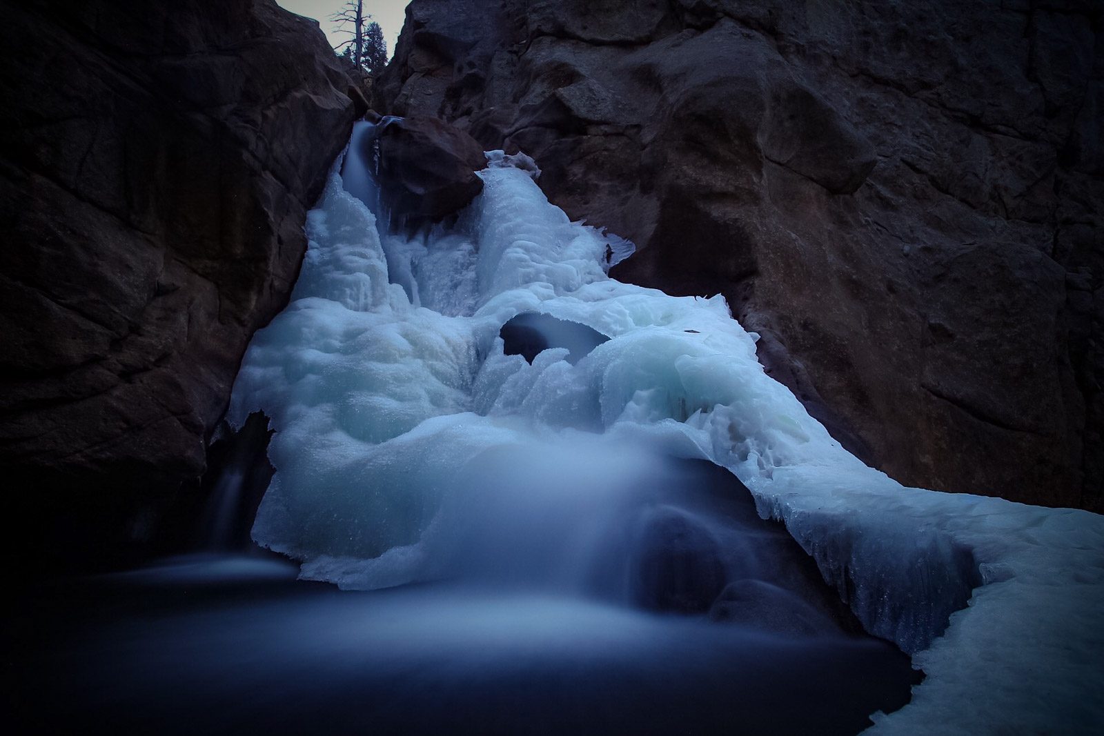 Waves, water, stone, rock. Landscape photograph by Matt Snow, finalist in the Shoot The Frame Landscape photography award, April 2016