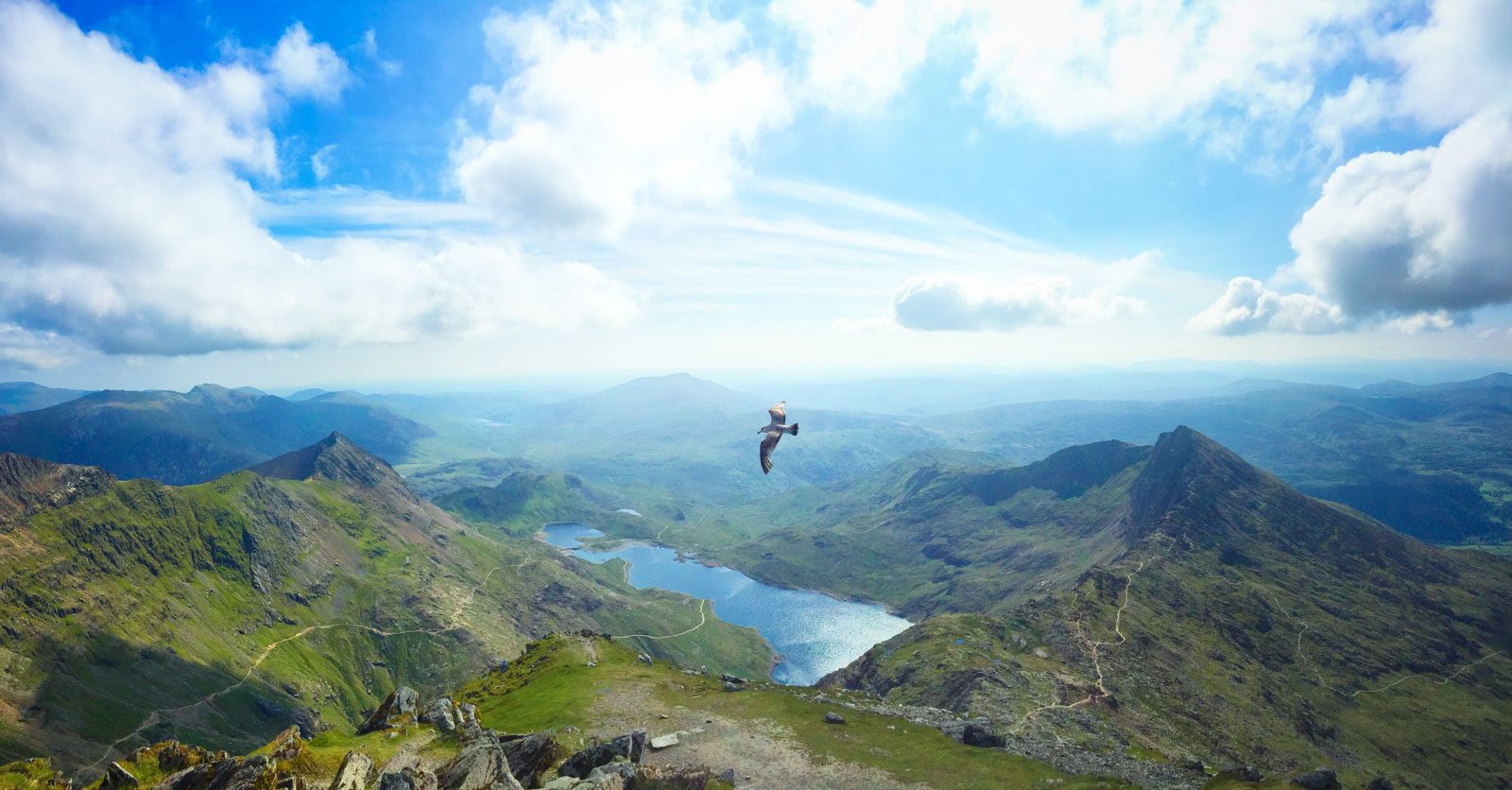 Bird, fly high, mountains. Landscape photograph by Alexander Clegg, finalist in the Shoot The Frame Landscape photography award, June 2016