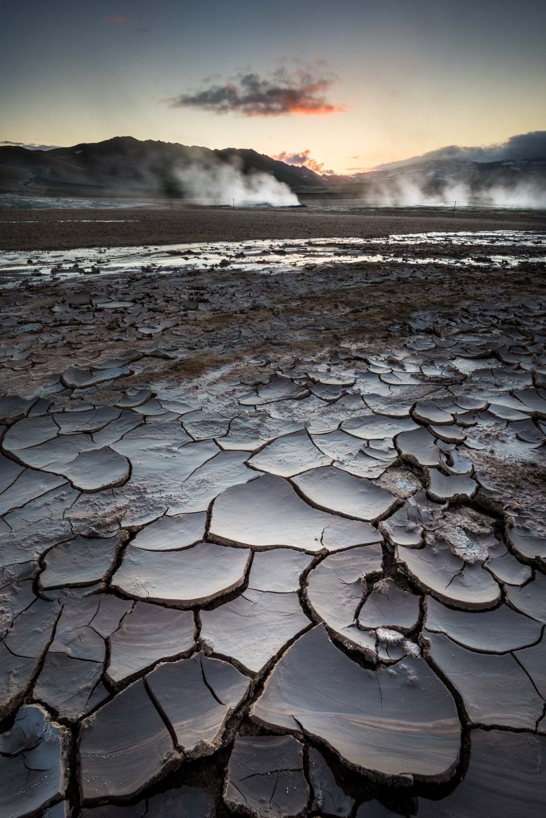 Drought, cracked land, hills. Landscape photograph by Chin Leong Teo, finalist in the Shoot The Frame Landscape photography award, June 2016