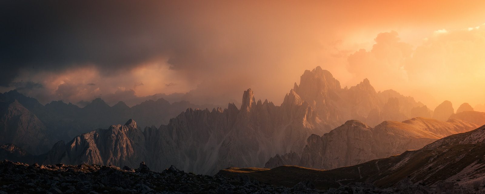 Mountain, cliff, high, rocks. Landscape photograph by Chris Davis, finalist in the Shoot The Frame Landscape photography award, November 2016