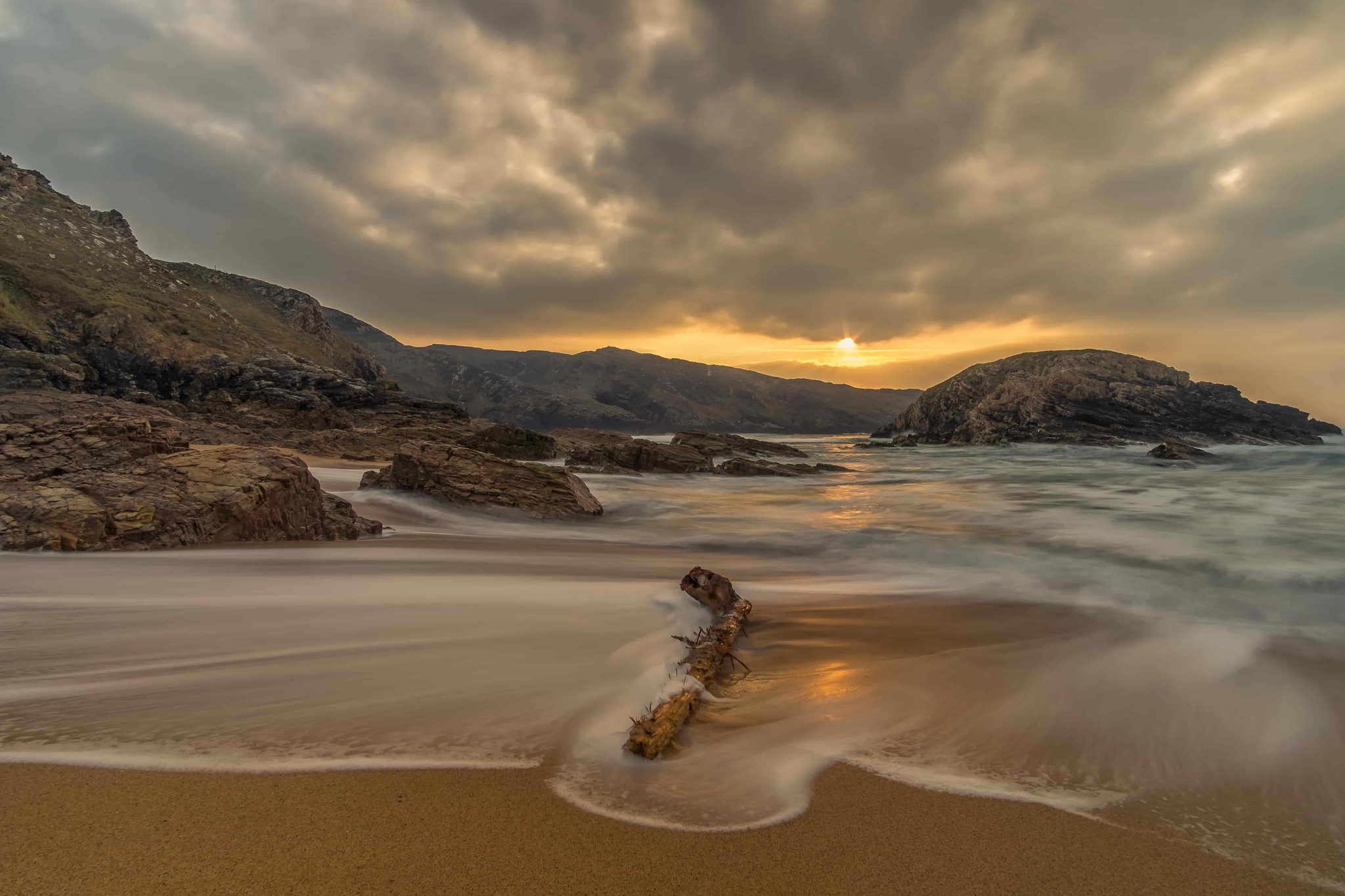Ocean, sun, sand. Landscape photograph by Todor Tilev, finalist in the Shoot The Frame Landscape photography award, March 2018