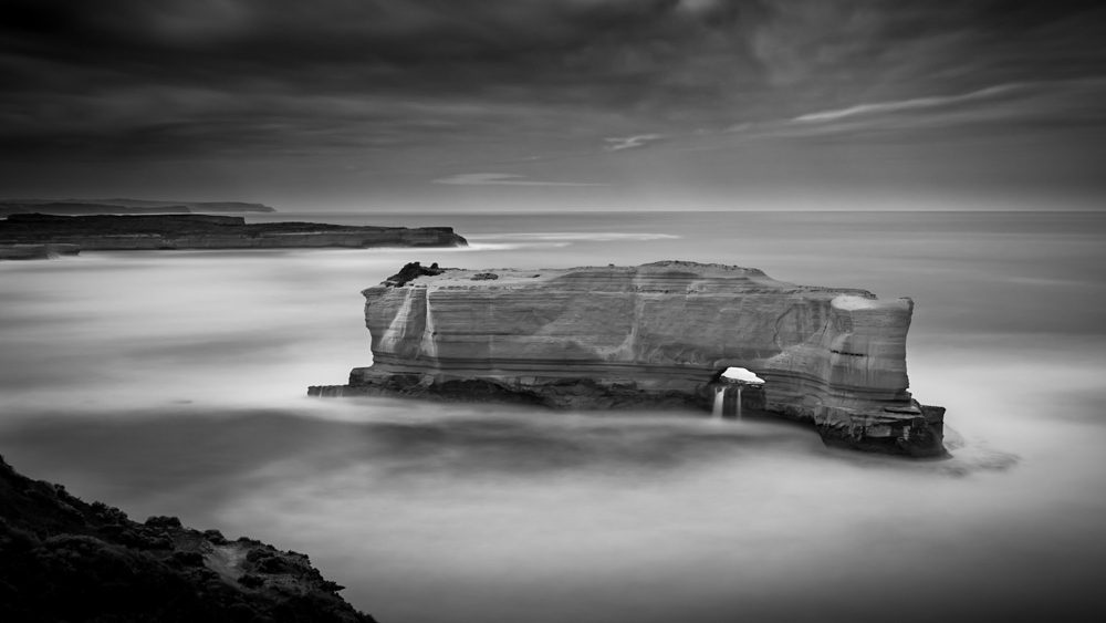 Stone, sky, fog. Landscape photograph by Steve Day, finalist in the Shoot The Frame Landscape photography award, April 2018