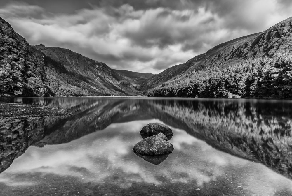 Rocks, water, hills. Landscape photograph by Todor Tilev, finalist in the Shoot The Frame Landscape photography award, September 2018