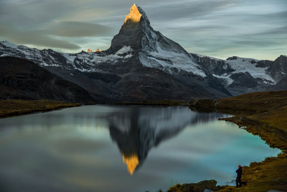 Hills, water, grass. Landscape photograph by Dominic Carbonneau, winner of the Shoot The Frame Landscape photography award, October 2018