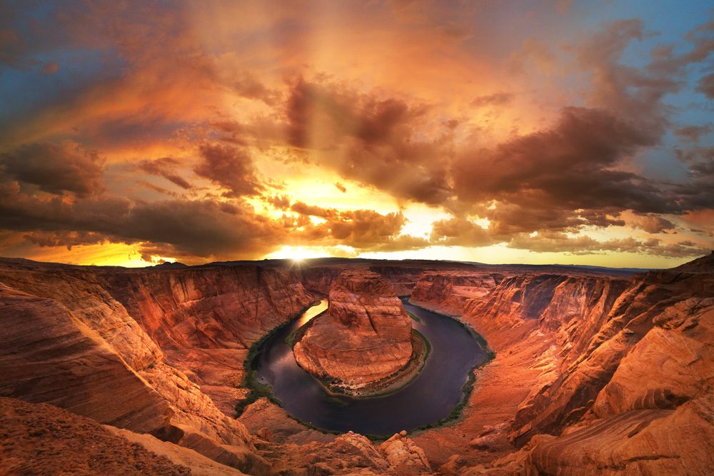 Sun, clouds, sky. Landscape photograph by Craig Bill, finalist in the Shoot The Frame Landscape photography award, December 2018