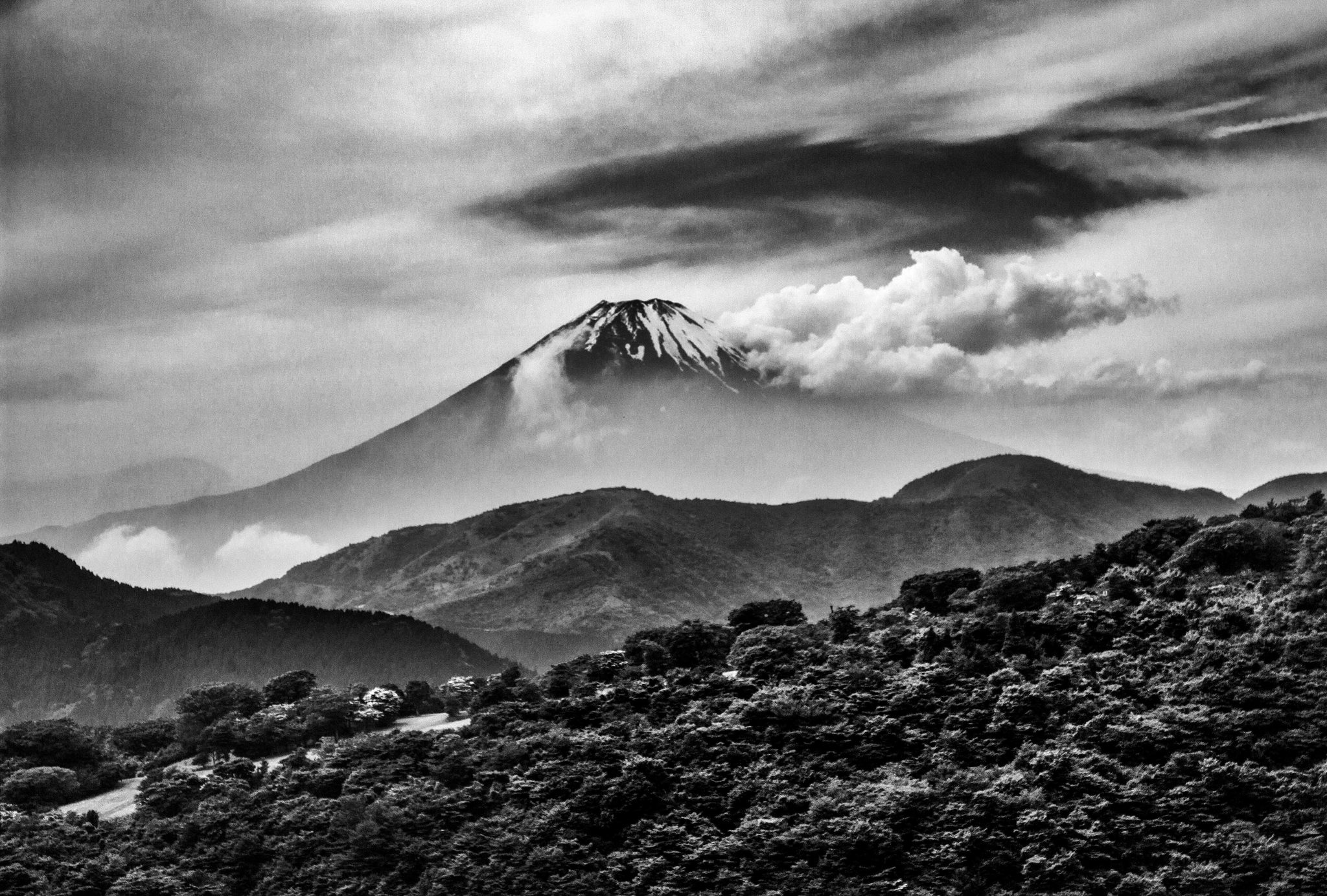 Mt. Fuji, Japan. Landscape photograph by Michael Potts, finalist in the Shoot The Frame Landscape photography award, May 2020
