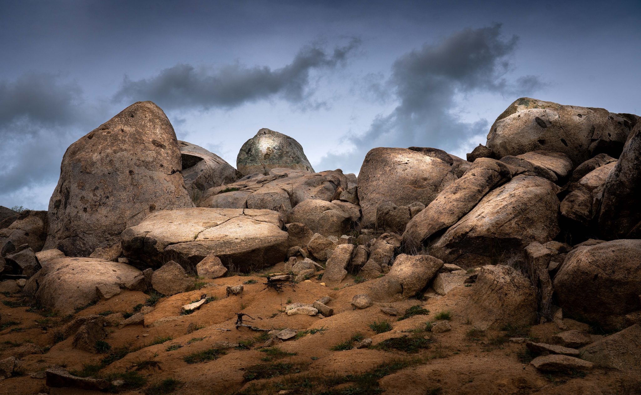 Rocks at Lake Oberon. Landscape photograph by Graeme Mell, finalist in the Shoot The Frame Landscape photography award, September 2020
