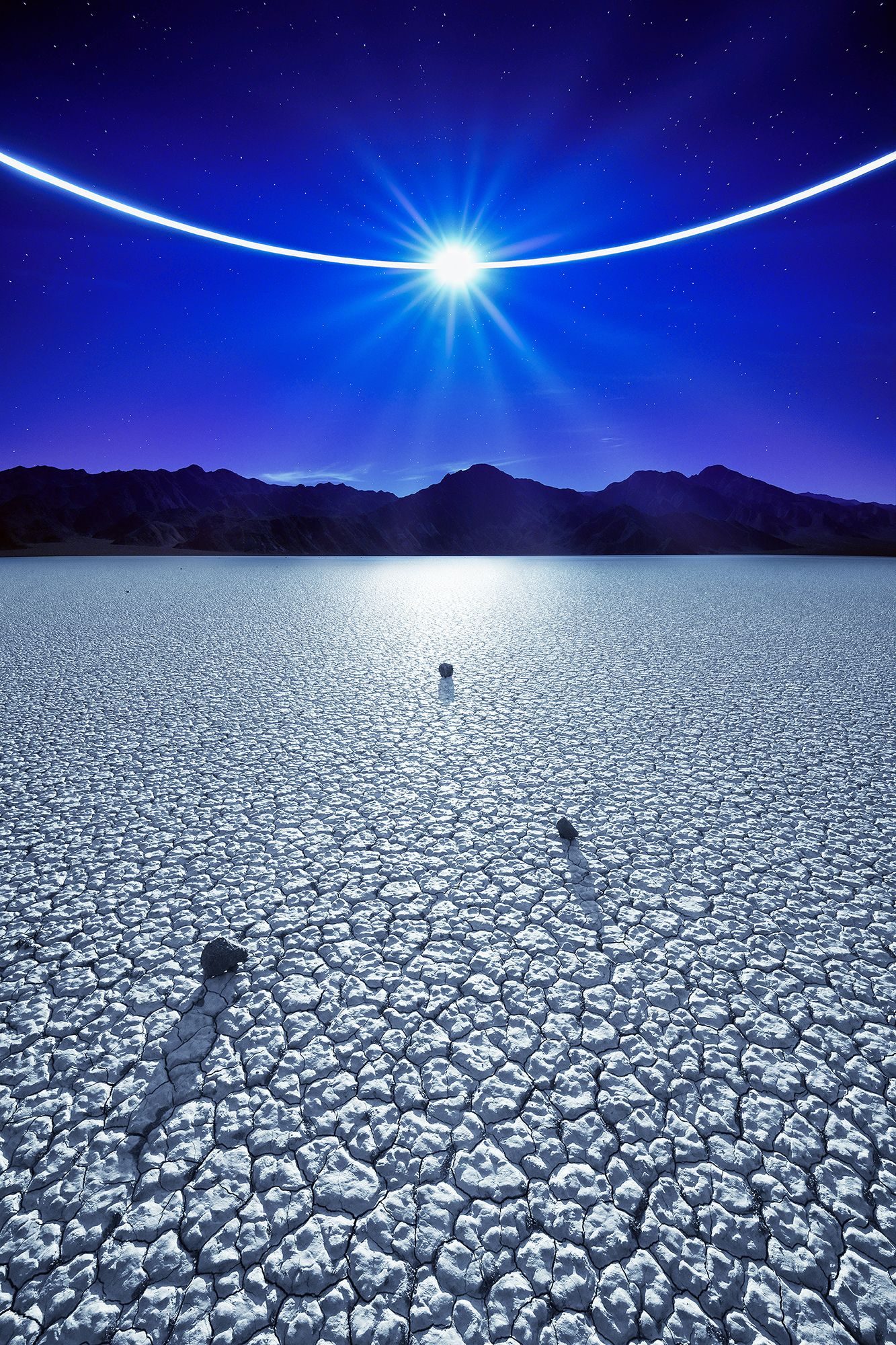 Lunarscape, Death Valley, CA, USA. Landscape photograph by Craig Bill, finalist in the Shoot The Frame Landscape photography award, October 2020