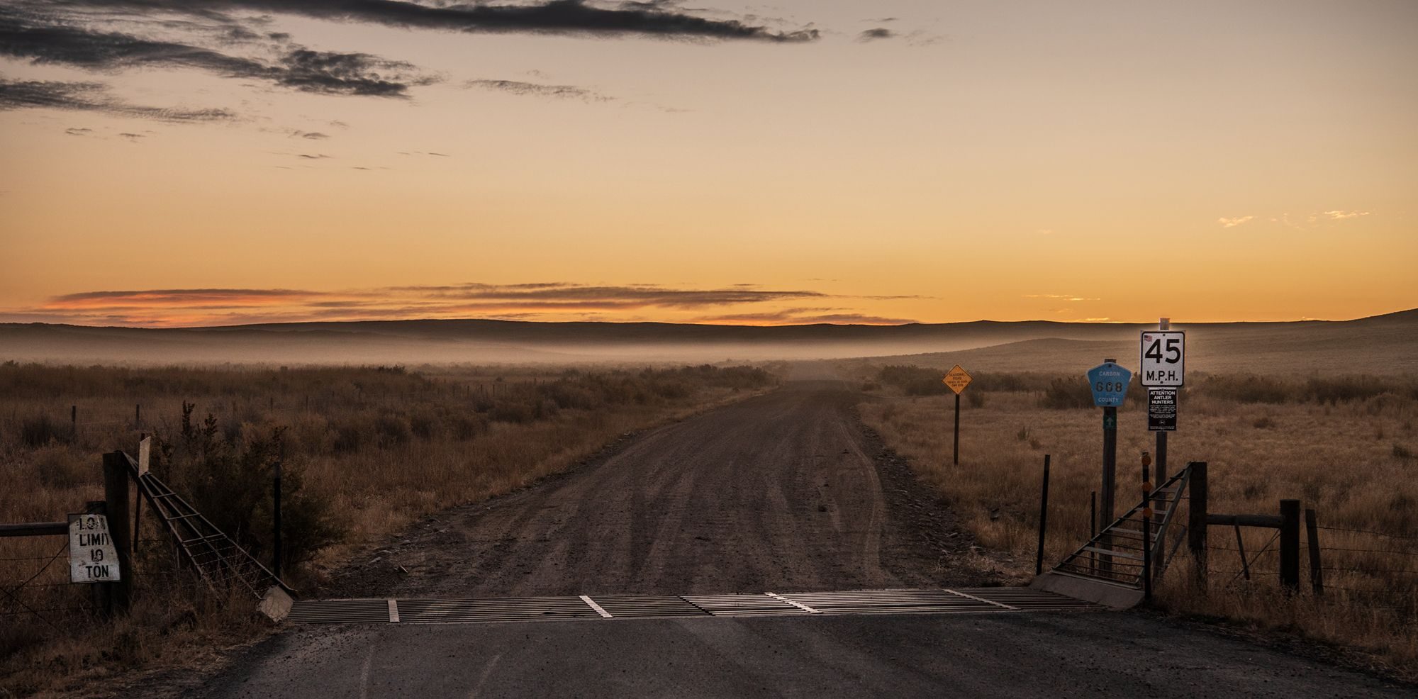 Sunrise Colorado Wyoming boder, Colorado, USA. Landscape photograph by Thomas Webb, finalist in the Shoot The Frame Landscape photography award, November 2020