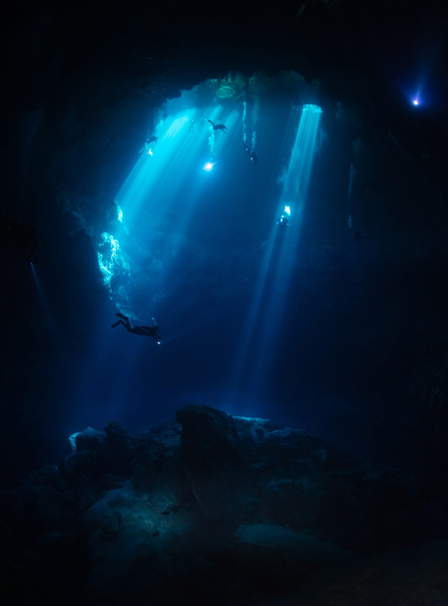 El Pit, Tulum Mexico. Landscape photograph by Lars Witberg, finalist in the Shoot The Frame Landscape photography award, January 2021
