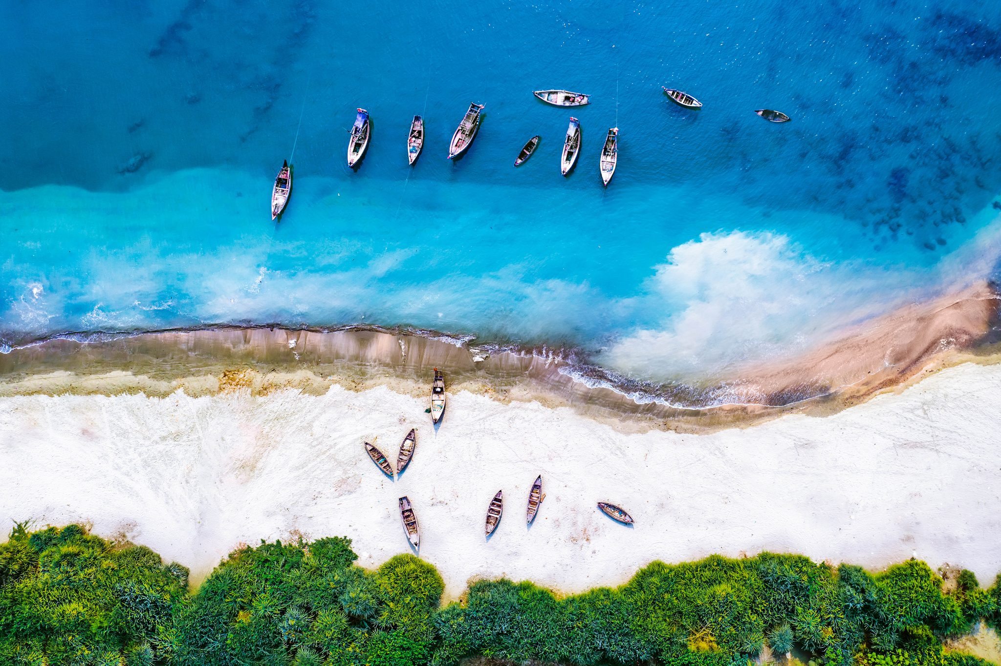 Saint martin island, Bangladesh. Landscape photograph by Tanvir Alam, finalist in the Shoot The Frame Landscape photography award, June 2021