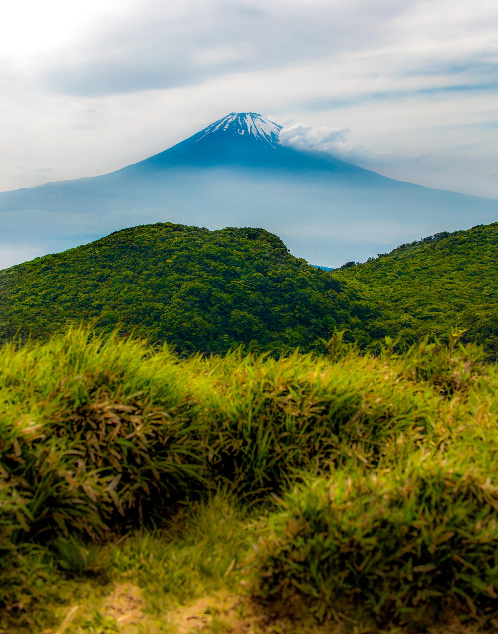 Mt Fuji, Japan. Landscape photograph by Michael Potts, finalist in the Shoot The Frame Landscape photography award, August 2021