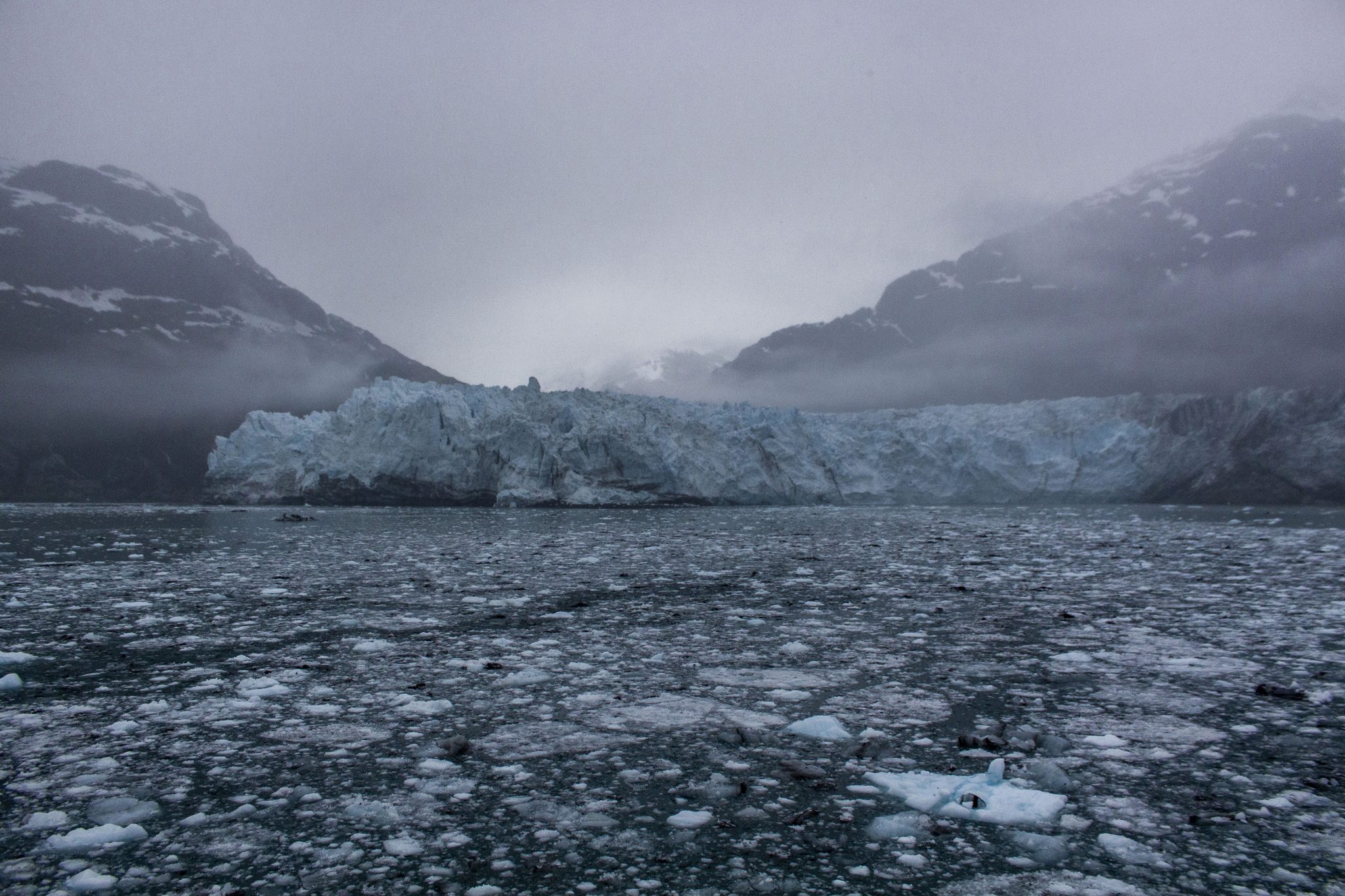 Margerie Glacier, Alaska. Landscape photograph by Michael Potts, finalist in the Shoot The Frame Landscape photography award, September 2021