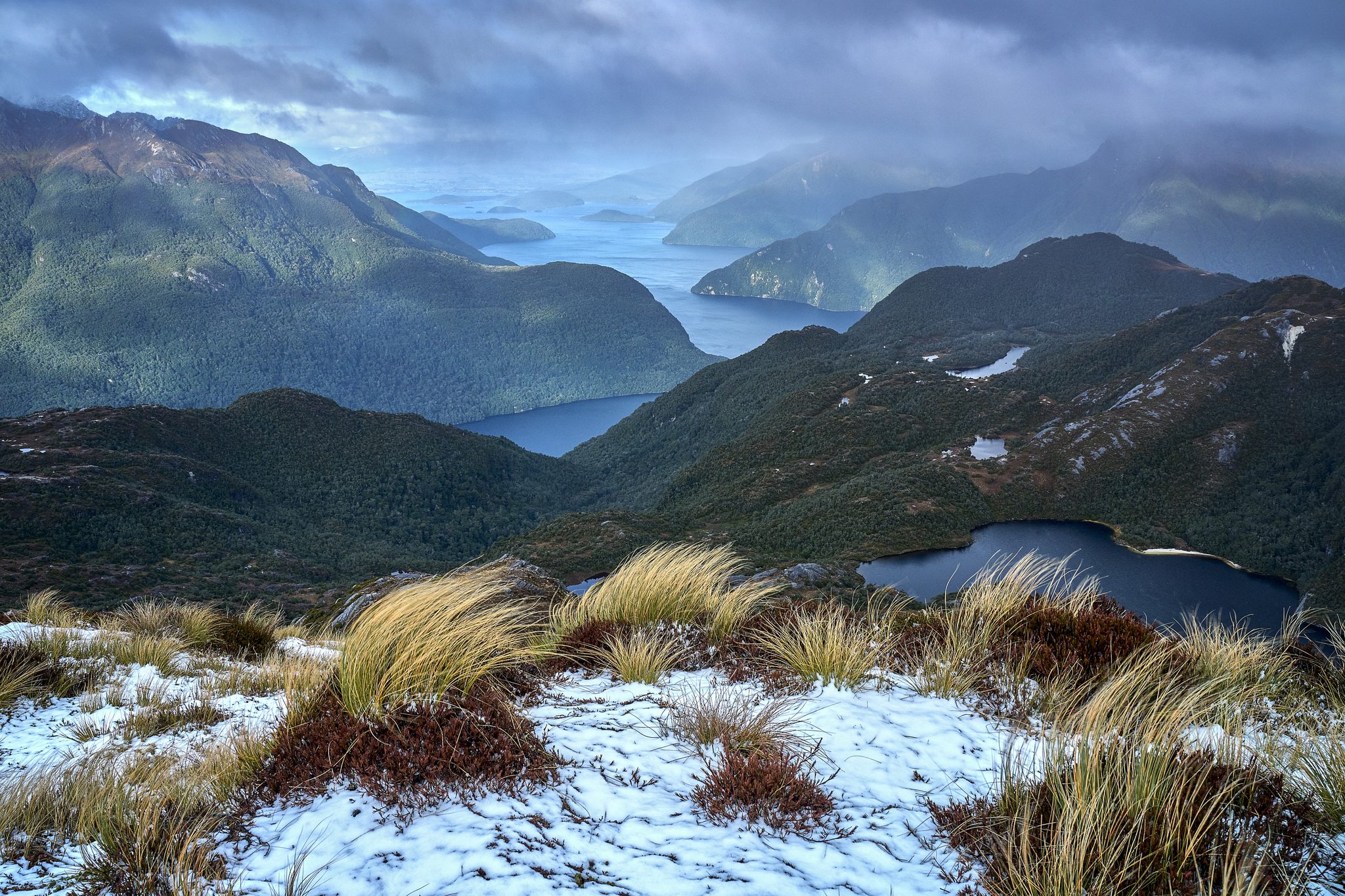 Unexpected, Fiordland, Southland, New Zealand. Landscape photograph by Alan Barker, finalist in the Shoot The Frame Landscape photography award, January 2022