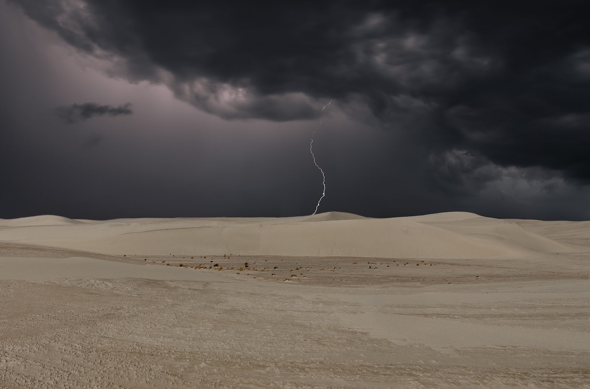 Thunderstorm, New Mexico, United States. Landscape photograph by Artem Shestakov, finalist in the Shoot The Frame Landscape photography award, January 2022