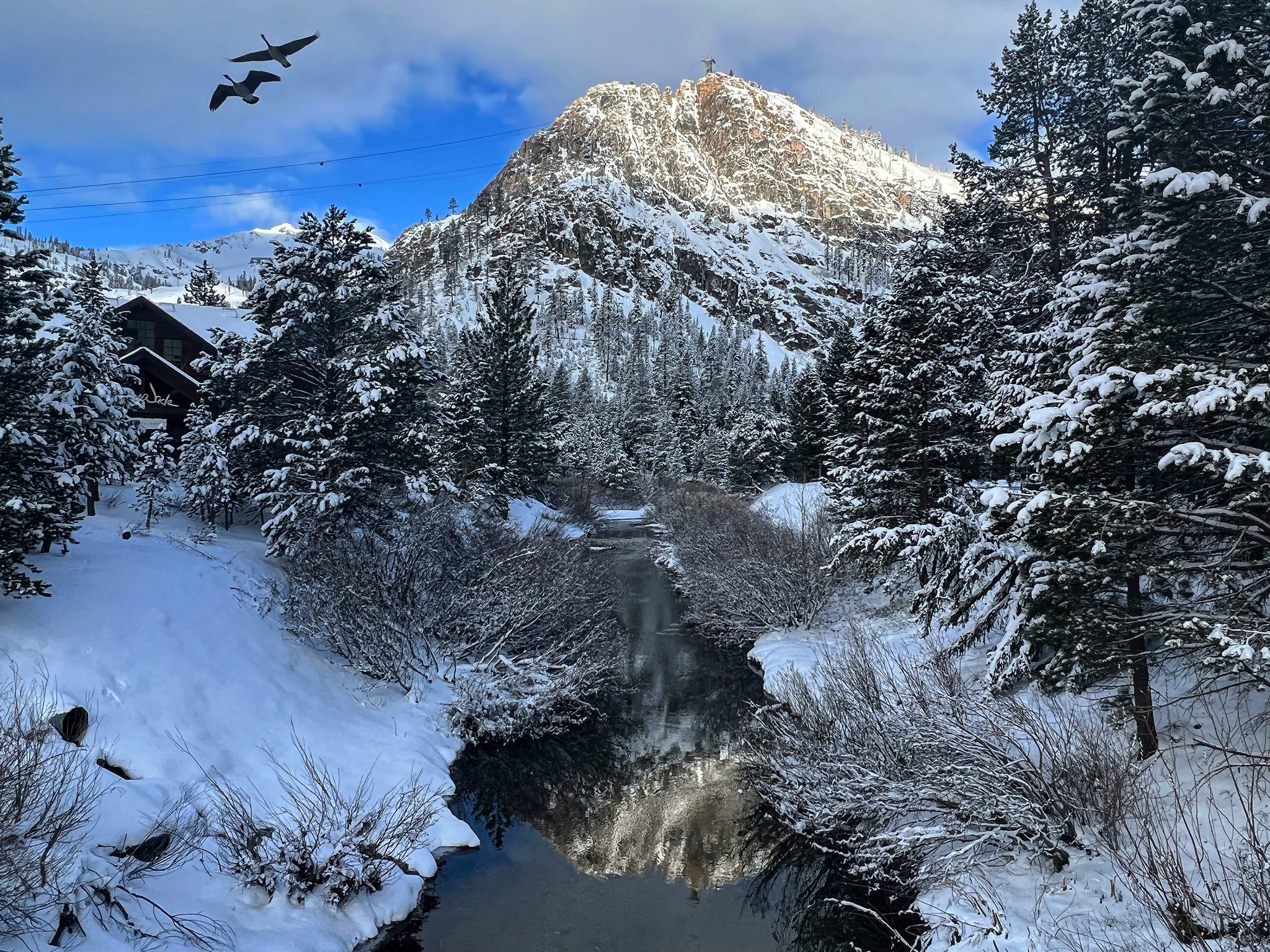 Tahoe Spring, Olympic Valley, CA 96146, USA. Landscape photograph by Michael Kennedy, finalist in the Shoot The Frame Landscape photography award, May 2022