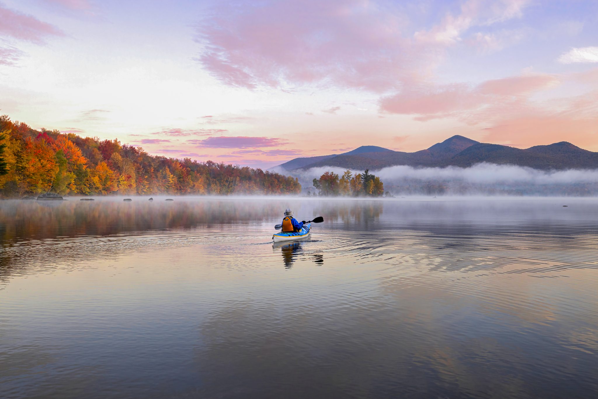 Autumn Solitude, Chittenden, VT, USA. Landscape photograph by Dan Scott, finalist in the Shoot The Frame Landscape photography award, November 2022