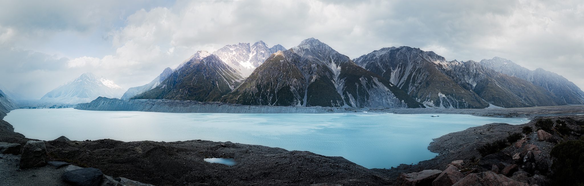 Tasman glacier lake. Landscape photograph by Tim Burgess, finalist in the Shoot The Frame Landscape photography award, December 2022