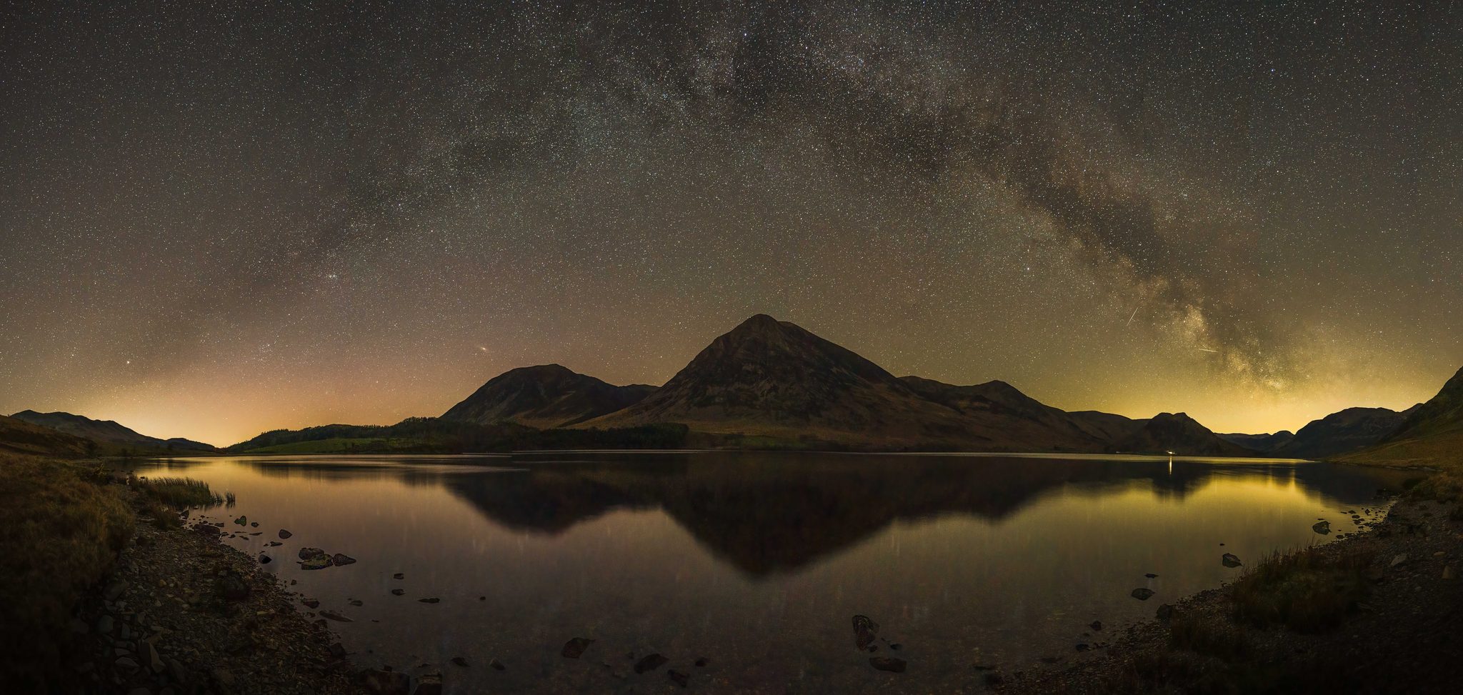 A Galaxy of Stars, Buttermere, UK. Landscape photograph by Mark Hetherington, finalist in the Shoot The Frame Landscape photography award, July 2023