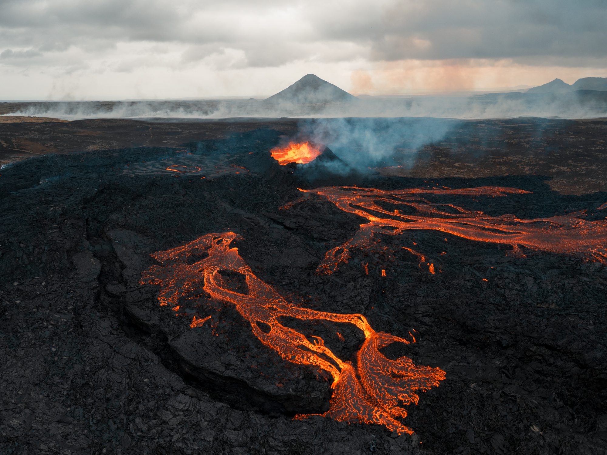 Emotional Explosion, Iceland. Landscape photograph by Julia Jakovleva, winner of the Shoot The Frame Landscape photography award, October 2023
