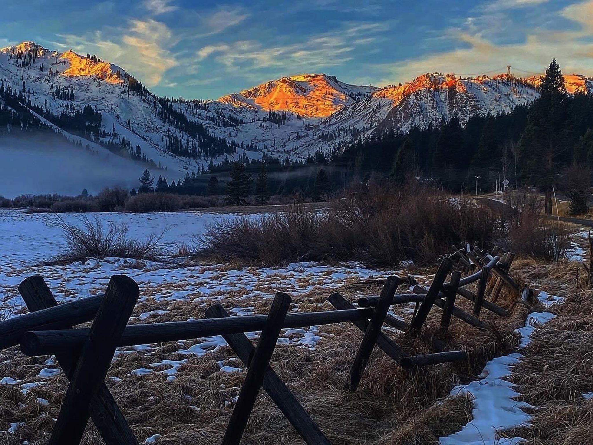 Home, Olympic Valley, CA 96146, USA. Landscape photograph by Michael Kennedy, finalist in the Shoot The Frame Landscape photography award, February 2024