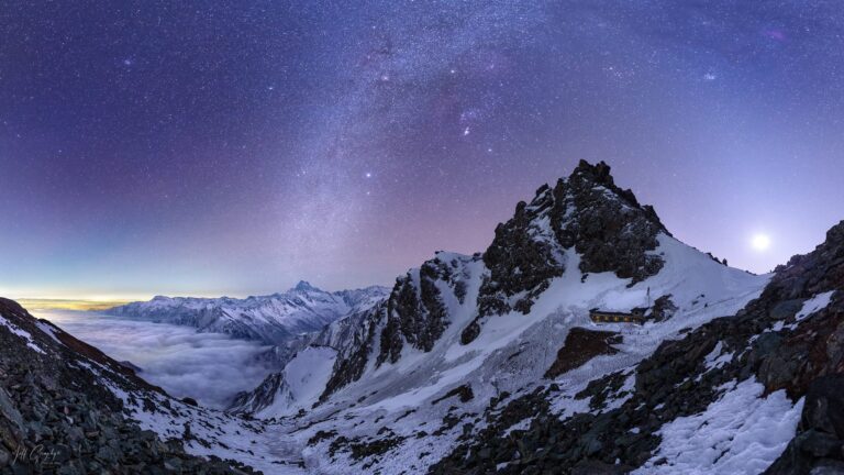 On the French-Italian border, Bouchet Pass / French-Italian border / Queyras. Landscape photograph by Jeff Graphy, winner of the Shoot The Frame Landscape photography award, April 2024