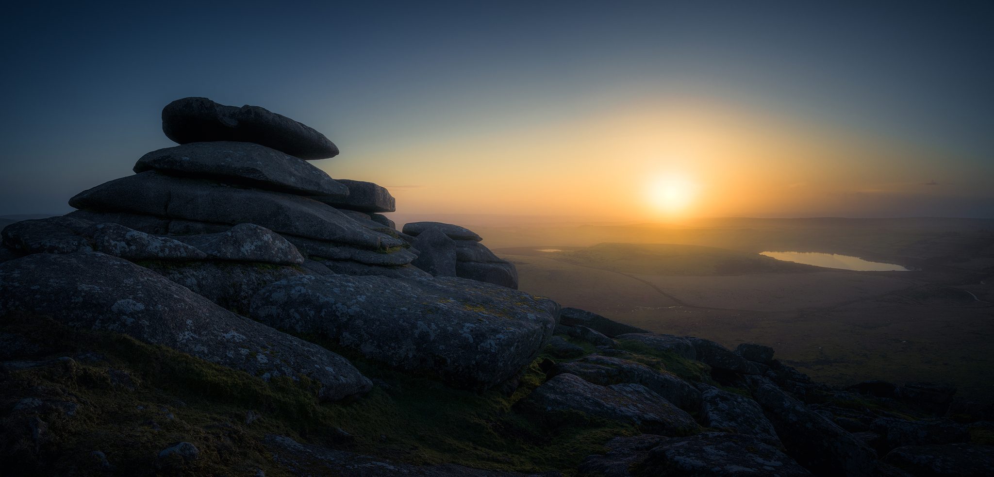 Rough Tor, Moor View, Bodmin PL31, UK. Landscape photograph by Tim Burgess, finalist in the Shoot The Frame Landscape photography award, May 2024