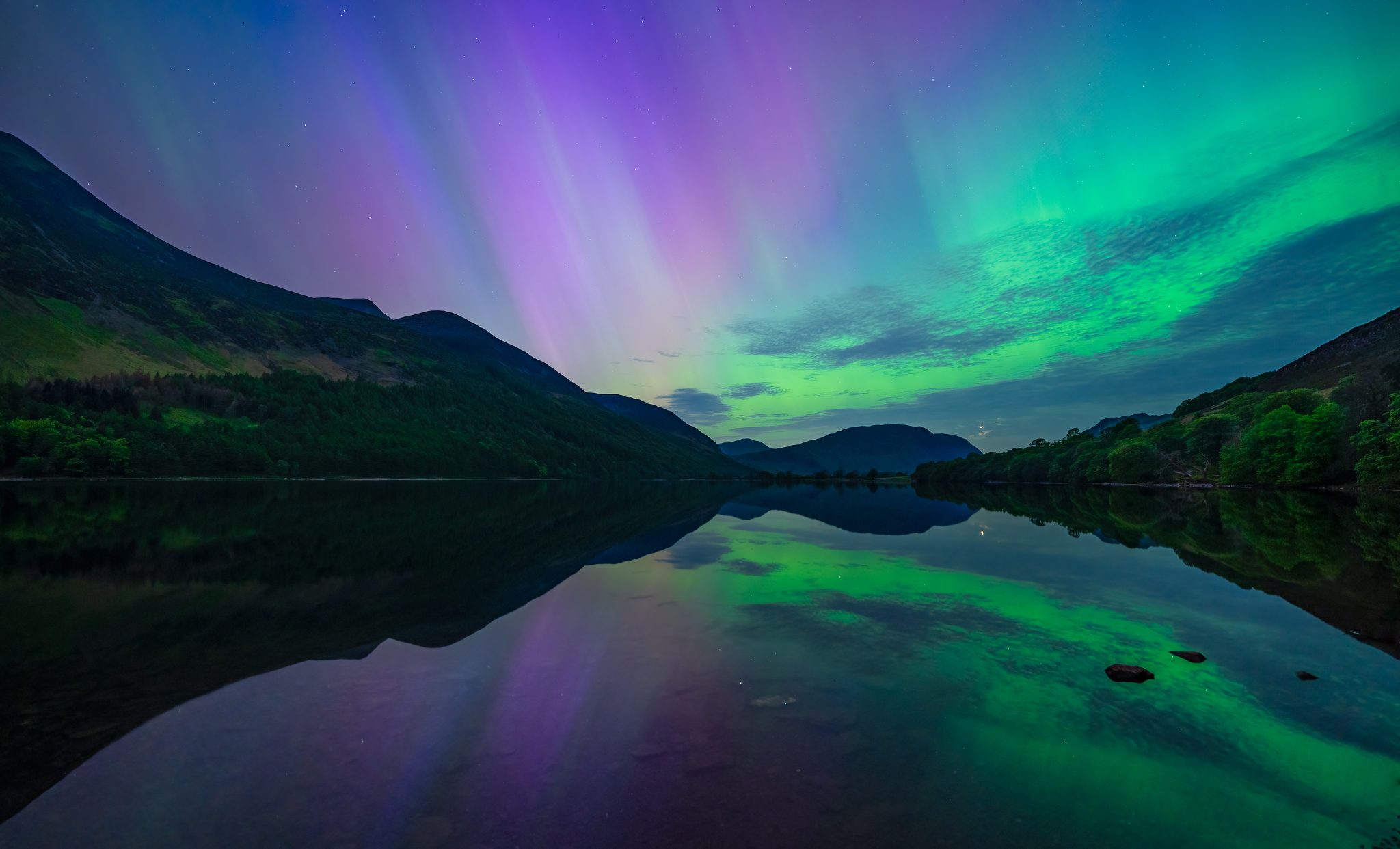 ShowTime, Buttermere, The Lake District, Uk. Landscape photograph by Mark Hetherington, finalist in the Shoot The Frame Landscape photography award, June 2024