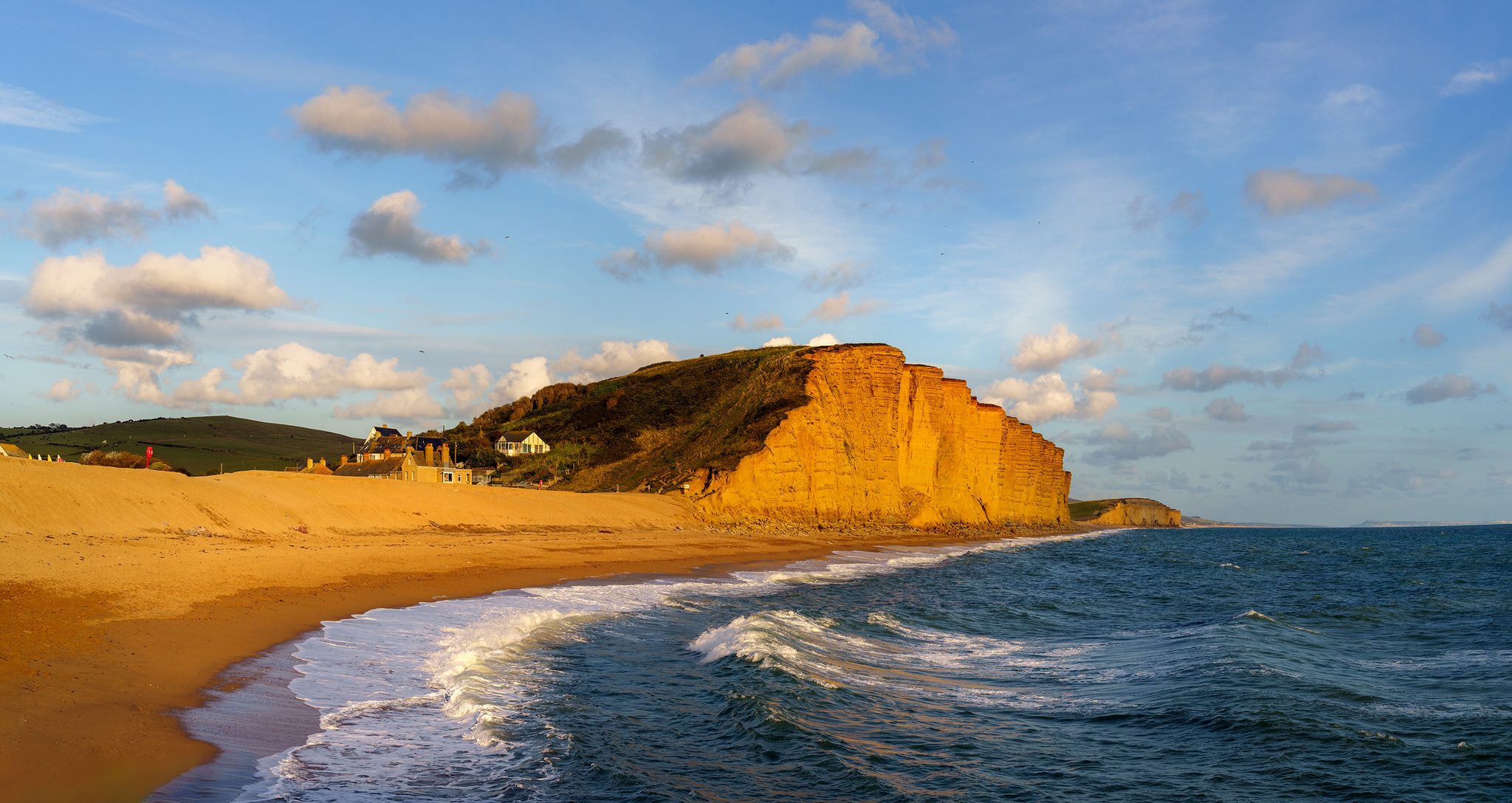 West Bay, West Bay, UK. Landscape photograph by Tim Burgess, finalist in the Shoot The Frame Landscape photography award, September 2024