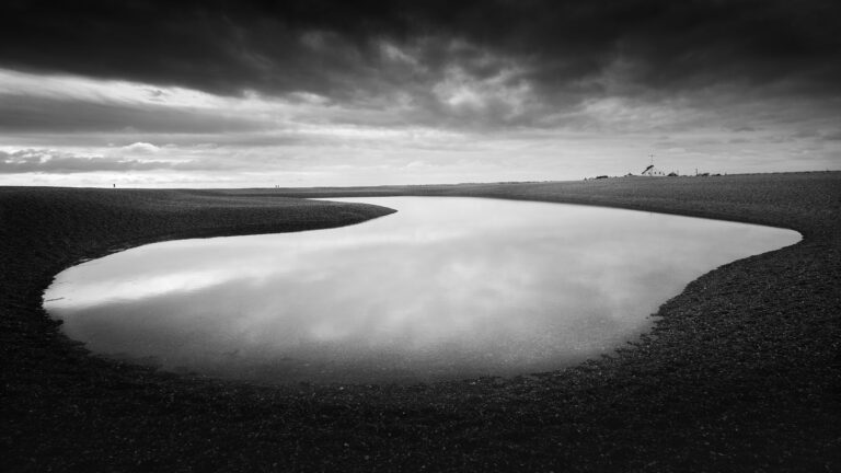 Shingle Street. Landscape photograph by Tim Burgess, winner of the Shoot The Frame Landscape photography award, September 2024
