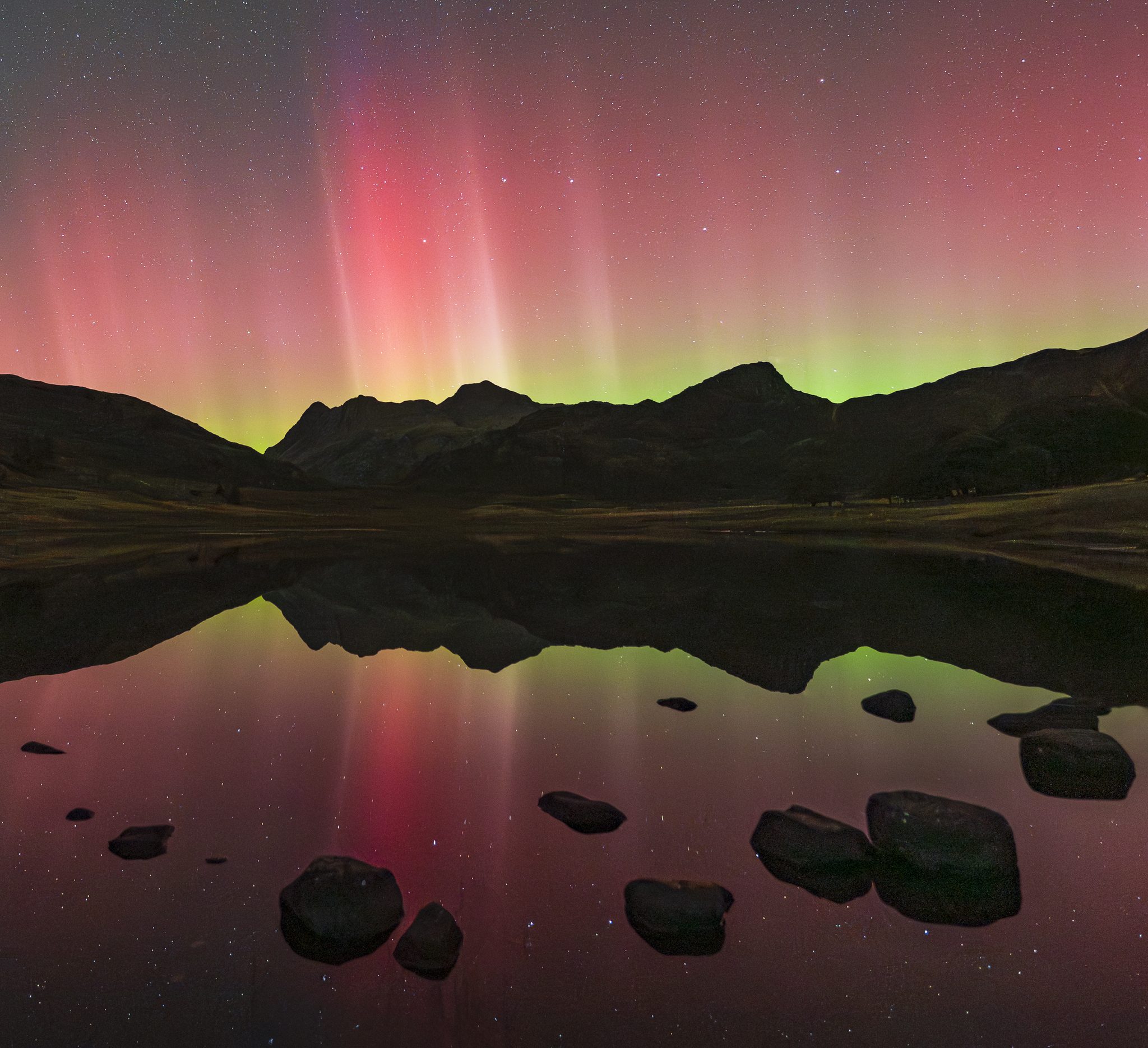 Blea Light Show. Landscape photograph by Mark Hetherington, finalist in the Shoot The Frame Landscape photography award, October 2024
