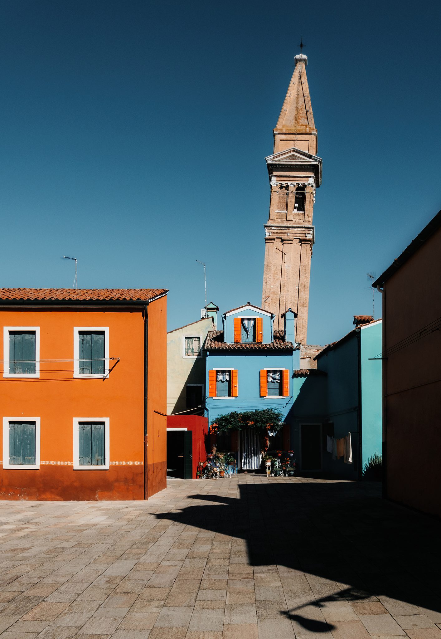 All Fall Down, Burano Venice Italy. Landscape photograph by Tim Burgess, finalist in the Shoot The Frame Landscape photography award, November 2024